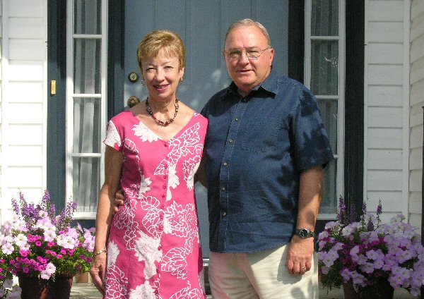 Mom and Dad, In Front of Kim's House